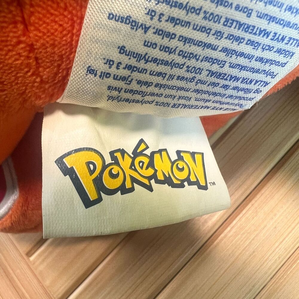 Build A Bear Workshop Pokemon Flareon 17" Orange Plush Animal No Sound - Picture 5 of 10